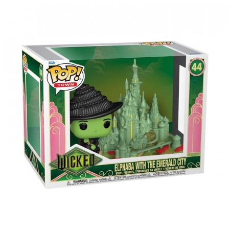 Wicked POP! Town Elphaba with the Emerald City 9 cm Vinyl figure 44 - Forventet April