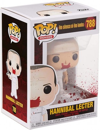 Horror: Silence of the Lambs Hannibal Lecter Bloody Pop! Vinyl Figur 788