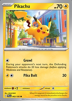 Paldea Evolved 62/193 Pikachu
