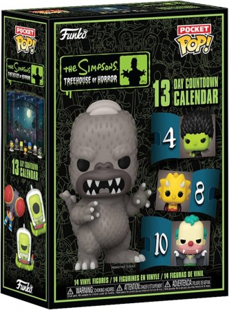 The Simpsons Treehouse of Horror 13-Day Countdown 2024 Edition Funko Adventskalender