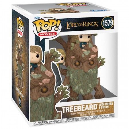 The Lord of the Rings Treebeard with Merry & Pippin POP figure Super 1579