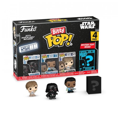Star Wars Bitty POP! 4-Pack Vader 2,5 cm