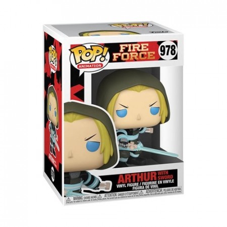 Fire Force Arthur with Sword Pop! Vinyl Figur 978