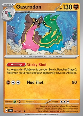 Surging Sparks 107/191 Gastrodon - Reverse Holo