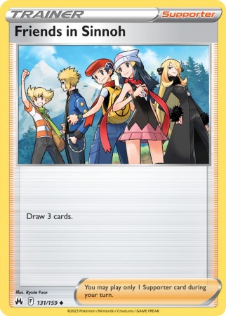 Crown Zenith 131/159 Friends in Sinnoh