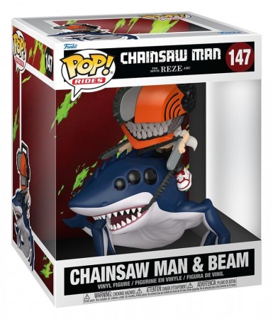 Chainsaw Man POP! Rides Deluxe Vinyl Figure CSM & Beam 15 cm 147