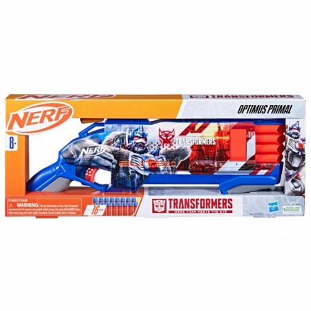 Transformers Rise of the Beasts Optimus Primal Nerf Blaster