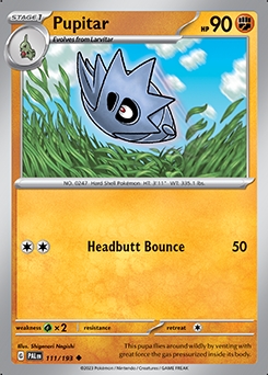 Paldea Evolved 111/193 Pupitar - Reverse Holo