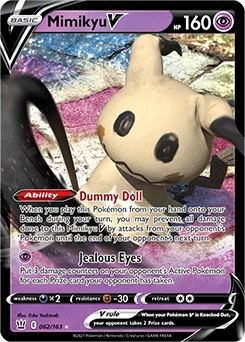 Battle Styles 62/163 Mimikyu V