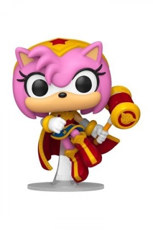 DC x Sonic the Hedgehog POP! Heroes Vinyl Figure Amy as Wonder Woman 9 cm 595