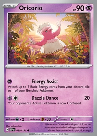 Surging Sparks 89/191 Oricorio - Reverse Holo