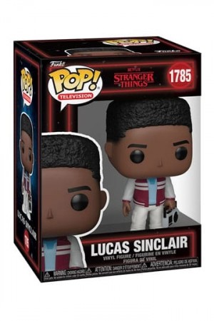 Stranger Things POP! Television Lucas Sinclair with Boombox Vinyl Figure 1785