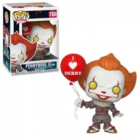 Horror: It Chapter Two Pennywise with Balloon Funko Pop! Vinyl Figure 780