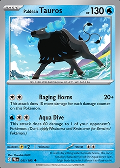 Paldea Evolved 41/193 Paldean Tauros