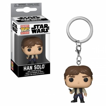 Star Wars Han Solo Pocket Pop! Key Chain