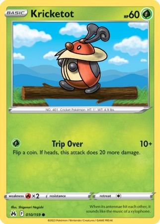 Crown Zenith 10/159 Kricketot