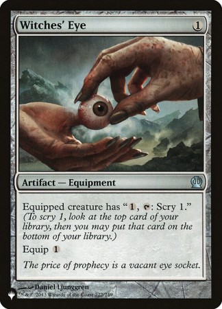 Witches' Eye 222/249 List Card