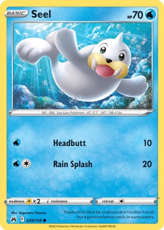Crown Zenith 29/159 Seel