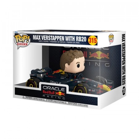 Formula 1 POP! Rides Super Deluxe RB- Verstappen w/RB20 15 cm Vinyl Figure 315
