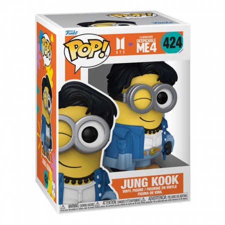 Minions x BTS POP! Rocks Jung Kook Vinyl Figure 424