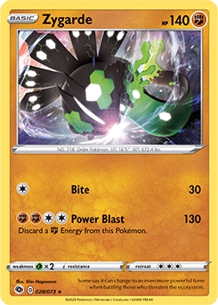 Champion's Path 28/73 Zygarde - Reverse Holo