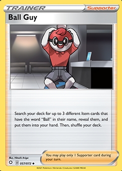 Shining fates 57/72 Ball Guy
