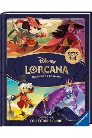 Disney Lorcana TCG Book The Official Collector's Guide: Sets 1-4 *English Version*