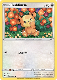 Evolving Skies 126/203 Teddiursa