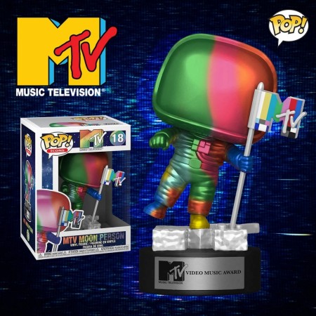 MTV Rainbow Moon Person Funko Pop! Vinyl Figure 18