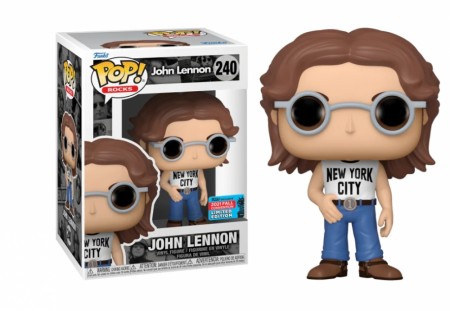 Cenvention Exclusive John Lennon NYC shirt Pop! Vinyl figure 240