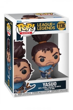 League of Legends POP!&Buddy Games Vinyl Figure Yasuo 9 cm, 1136