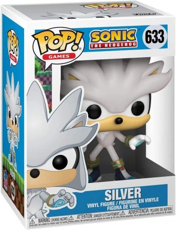 Sonic the Hedgehog 30th Silver Pop! Vinyl Figure 633 - Forventet Juli