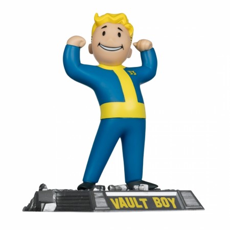 Fallout Movie Maniacs Action Figure Vault Boy Version 1 14 cm
