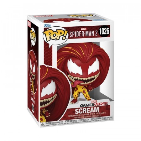 Spiderman 2 POP! Games Scream Vinyl Figure 1026