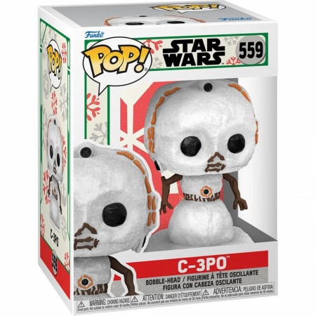 Star Wars Holiday C-3PO Snowman Pop! Vinyl Figure 559