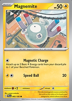 Paldea Evolved 65/193 Magnemite - Reverse Holo