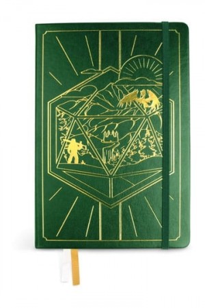 Dungeons & Dragons RPG Journal 5e Green - Forventet Februar