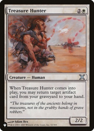 Treasure Hunter 52/383 List Card