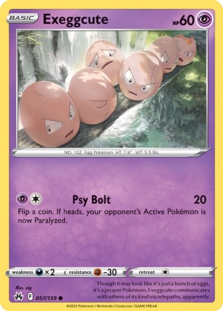 Crown Zenith 57/159 Exeggcute