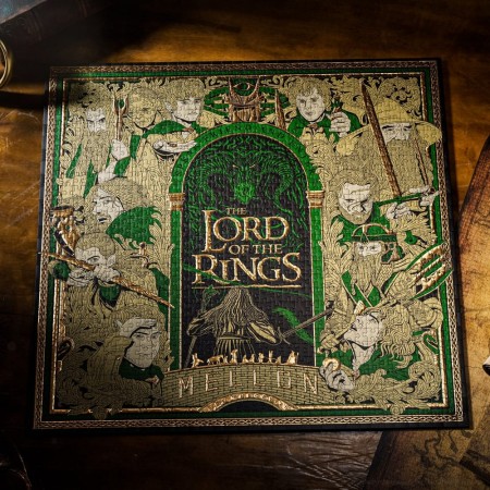 Lord of the Rings multi-dimensional puslespill (1000 pieces)