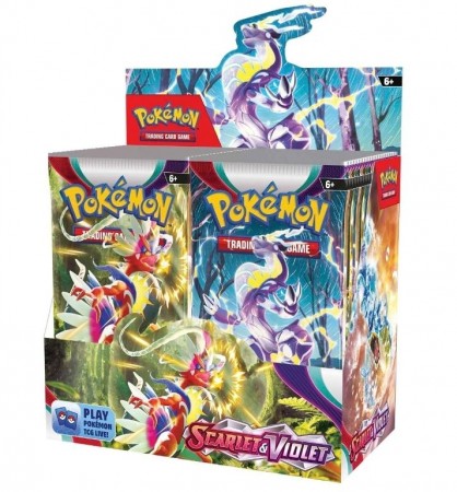 Pokemon Scarlet & Violet – Booster Display - Allerede på lager, sendes til release