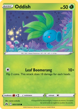 Crown Zenith 1/159 Oddish