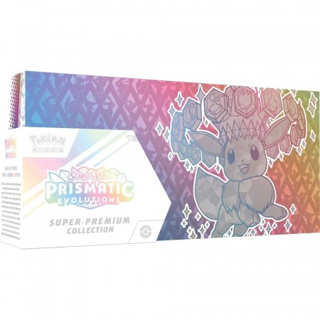 Pokemon Prismatic Evolutions Super-Premium Collection Eevee - kun 1 stk igjen 