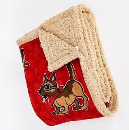 Fallout Fleece Blanket Dogmeat