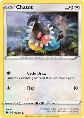 Crown Zenith 112/159 Chatot