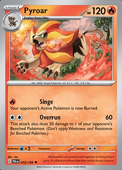 Paldea Evolved 32/193 Pyroar
