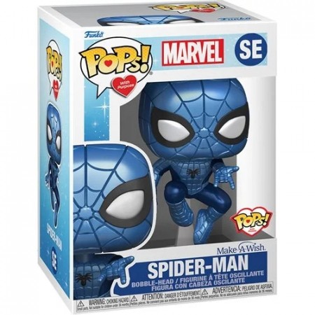 Make-A Wish Spider-Man Metallic Pop! Vinyl Figure SE