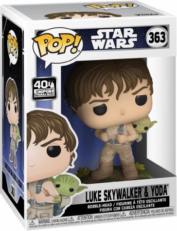 Star Wars: ESB Training Luke with Yoda Pop! Vinyl Figure 363