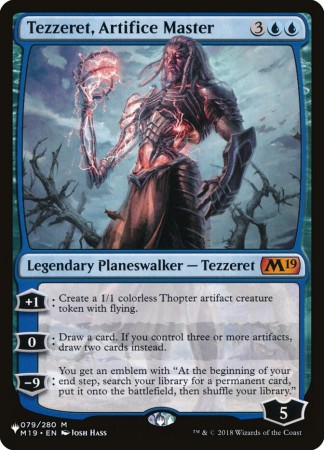 Tezzeret, Artifice Master 079/280 List card - Mythic