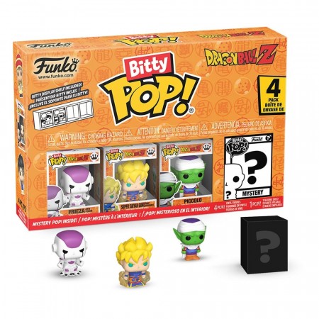 Dragon Ball Bitty POP! Frieza Vinyl Figure 4-Pack Series 4 2,5 cm - Forhåndskjøp